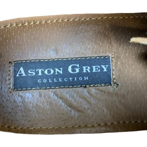 Ashton Grey Collection Light Brown  Wingtip Oxford Dress Shoes - Size 11 - Picture 7 of 8